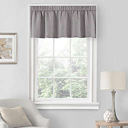 Quinn Tailored Window Valance in Grey