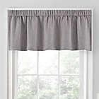 Alternate image 1 for Quinn Tailored Window Valance in Grey