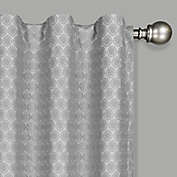 Eclipse Nora Crochet Rod Pocket 100% Blackout Window Curtain Panel (Single)