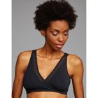 Alternate image 1 for A Pea in the Pod Mesh Trim Wrap Maternity and Nursing Bra
