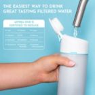 Alternate image 1 for astrea One&reg; 20 oz. Filtered Water Bottle in Black