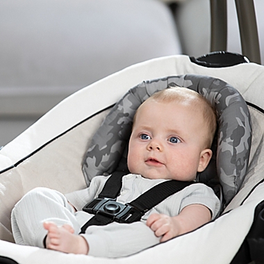Boppy&reg; Noggin Nest&reg; Head Support in Camo Grey. View a larger version of this product image.