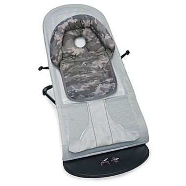 Boppy&reg; Noggin Nest&reg; Head Support in Camo Grey. View a larger version of this product image.