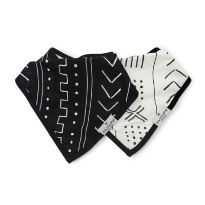 white bandana bibs