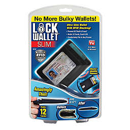 Lock Wallet® Slim in Black