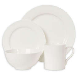 Nevaeh White® by Fitz and Floyd® 4-Piece Rim Place Setting