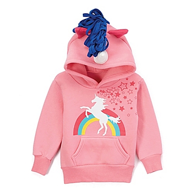 Rainbow Unicorn 3D Hoodie. View a larger version of this product image.