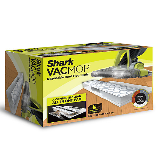 Alternate image 1 for Shark® VACMOP™ 16-Count Disposable Hardfloor Pad Refills