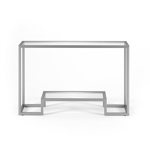 Alternate image 1 for Hudson&Canal™ Athena Console Table in Silver