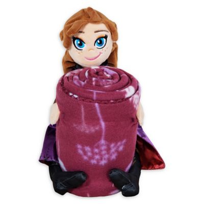New Disney Frozen Elsa & Anna 40 x 50 Fleece Throw Blanket 