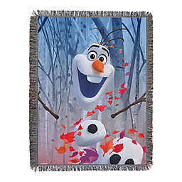 Disney® Frozen 2 In The Leaves Woven Tapestry Throw Blanket