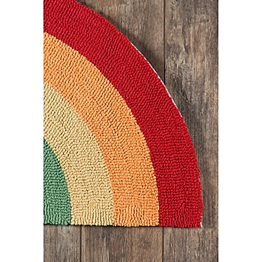 Novogratz by Momeni&reg; Rainbow 2&#39;6 x 5&#39; Accent Rug. View a larger version of this product image.