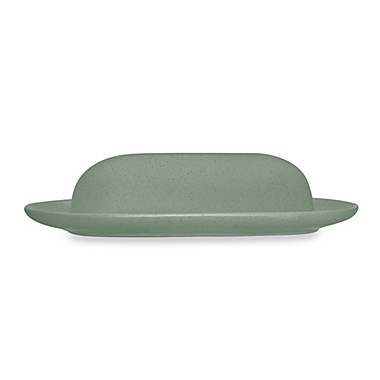 Noritake&reg; Colorwave Covered Butter Dish in Green. View a larger version of this product image.
