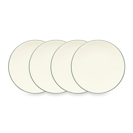 Alternate image 1 for Noritake® Colorwave Mini Plates in Green (Set of 4)