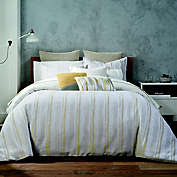 Highline Bedding Co. Terrain Stripe 3-Piece King/California King Comforter Set in Banana