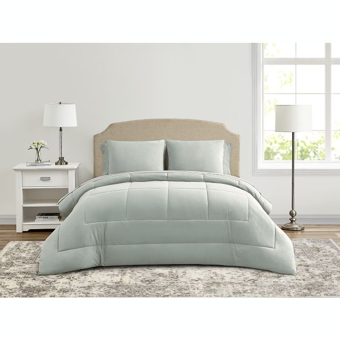 Wamsutta Lustleigh Washed 7 Piece Comforter Set Bed Bath Beyond