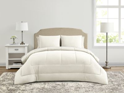 ivory full comforter set