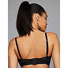 Alternate image 3 for A Pea in the Pod Large Mesh Trim Clip Down Maternity and Nursing Bra in Black