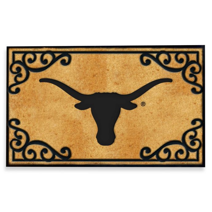 University Of Texas Coir Fiber Door Mat Bed Bath Beyond