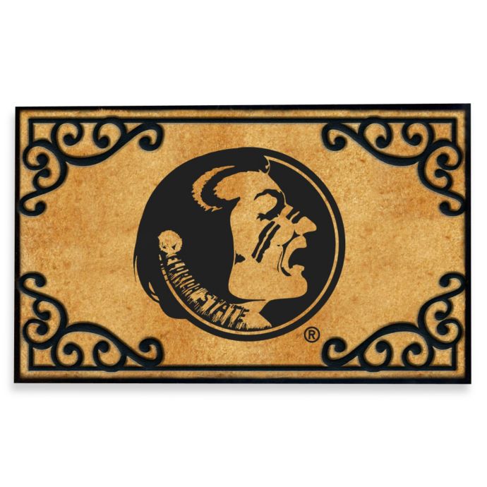 Florida State University Coir Fiber Door Mat Bed Bath Beyond