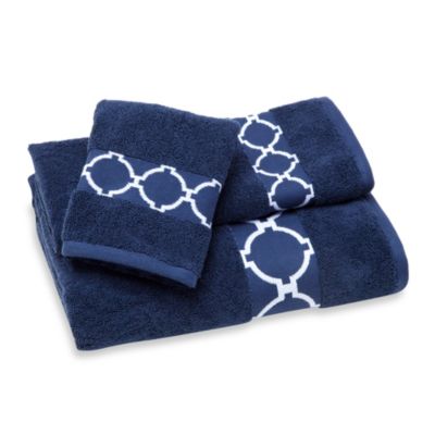 navy bathroom towels