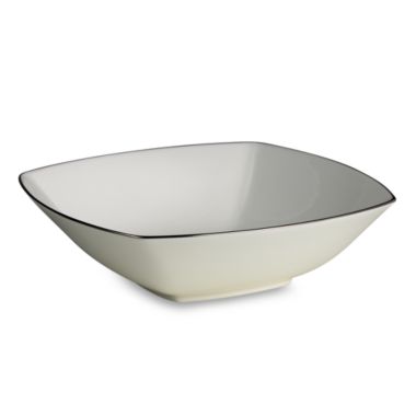 Mikasa&reg; Couture Platinum Square Soup Bowl. View a larger version of this product image.