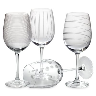 Mikasa&reg; Cheers 16 oz. White Wine Glasses (Set of 4)