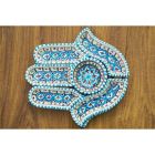 Alternate image 2 for Kamsah Turquoise Hamsa 12-Inch Dip Set