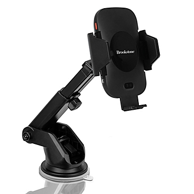 Brookstone&reg; Qi Charging Auto Sensing Car Mount. View a larger version of this product image.