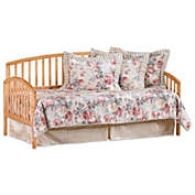 Hillsdale Carolina Daybed with Suspension Deck and Roll-Out Trundle in Country Pine