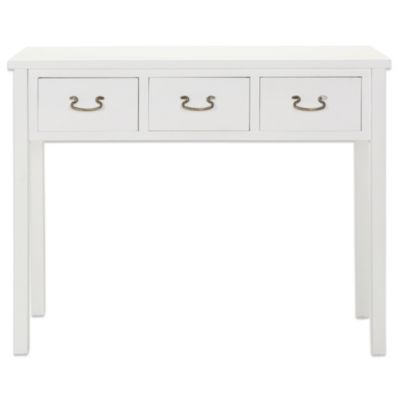 Safavieh Cindy 3-Drawer Console in White