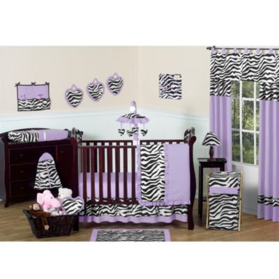 zebra crib bedding