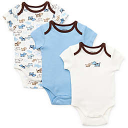 Little Me® 3-Pack Puppies Bodysuit in Blue