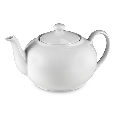Everyday White&reg; by Fitz and Floyd&reg; Teapot. View a larger version of this product image.