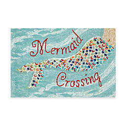 Frontporch Mermaid Crossing Accent Rug
