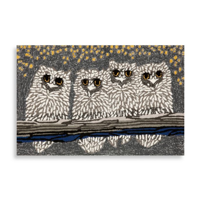 Trans Ocean Frontporch Owls Door Mat Bed Bath Beyond