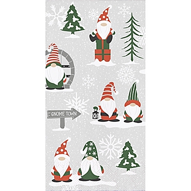 Gnome Home 20-Pack Paper Guest Towels in Grey. View a larger version of this product image.