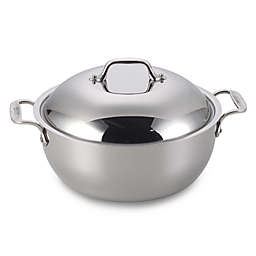 All-Clad D3 Stainless Steel 5.5 qt. Covered Dutch Oven
