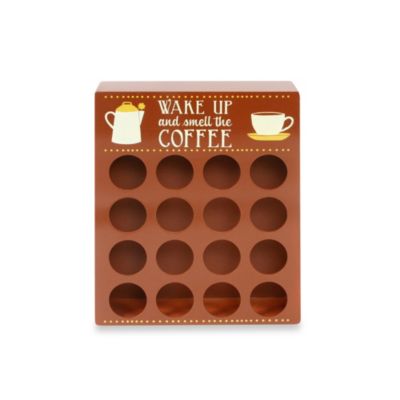 16-Piece Single Serve Coffee &quot;K&quot;eeper in Brown