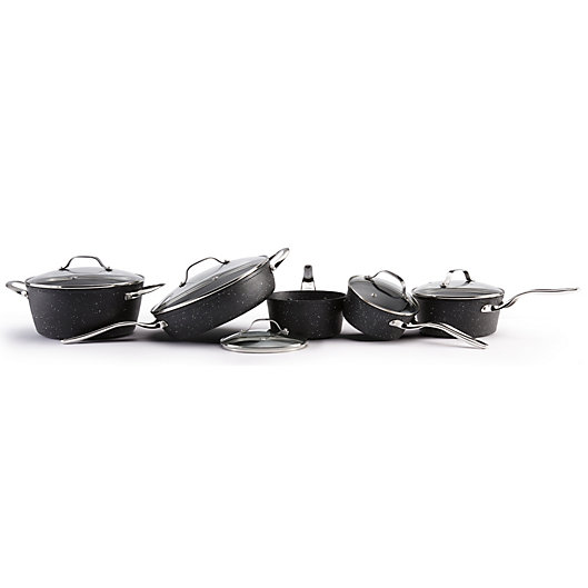 Alternate image 1 for Starfrit the Rock™ Nonstick 10-Piece Cookware Set