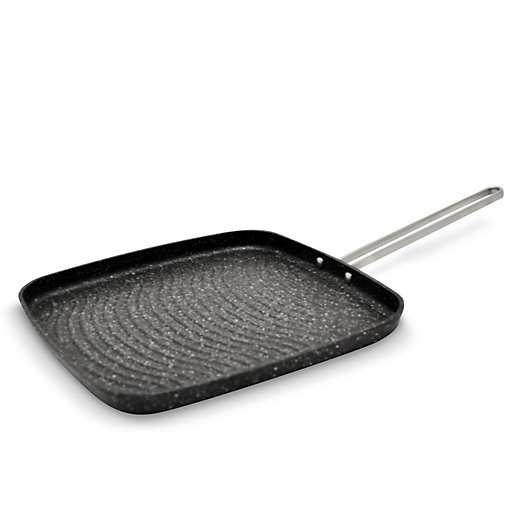 Alternate image 1 for Starfrit the Rock™ 10-Inch x 10-Inch Nonstick Grill Pan