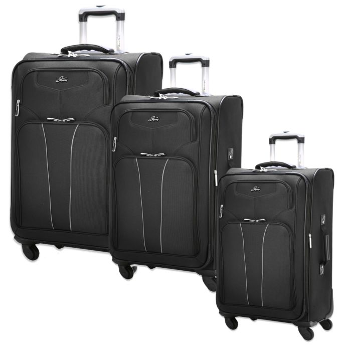 skyway by ricardo beverly hills sigma luggage set