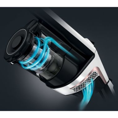 Miele&reg; Triflex HX1 Cordless Stick Vacuum in Lotus White. View a larger version of this product image.