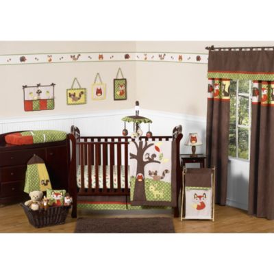 forest friends crib bedding