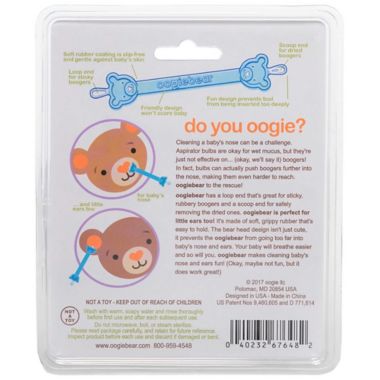 oogiebear&reg; Infant Nose & Ear Cleaner by oogie solutions  Booger, Snot & Earwax Removal Tool. View a larger version of this product image.
