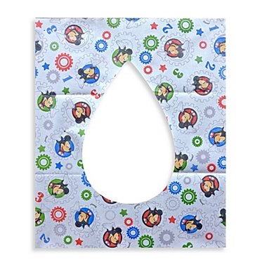 Disney Baby&reg; Neat Solutions&reg; 10-Count Mickey Mouse Potty Topper. View a larger version of this product image.