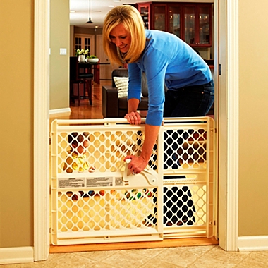 Toddleroo by North States&reg; Ergo Supergate&reg; in Ivory. View a larger version of this product image.