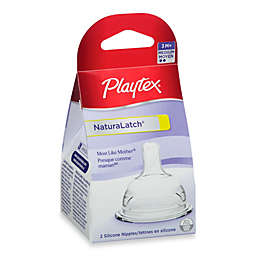Playtex® 2-Pack Medium Flow NaturaLatch® Nipples