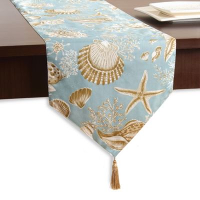 Natural Shells Table Runner | Bed Bath & Beyond