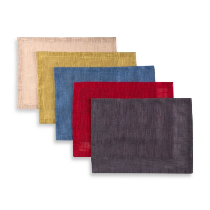 Solid 14Inch x 10Inch Placemat Bed Bath & Beyond